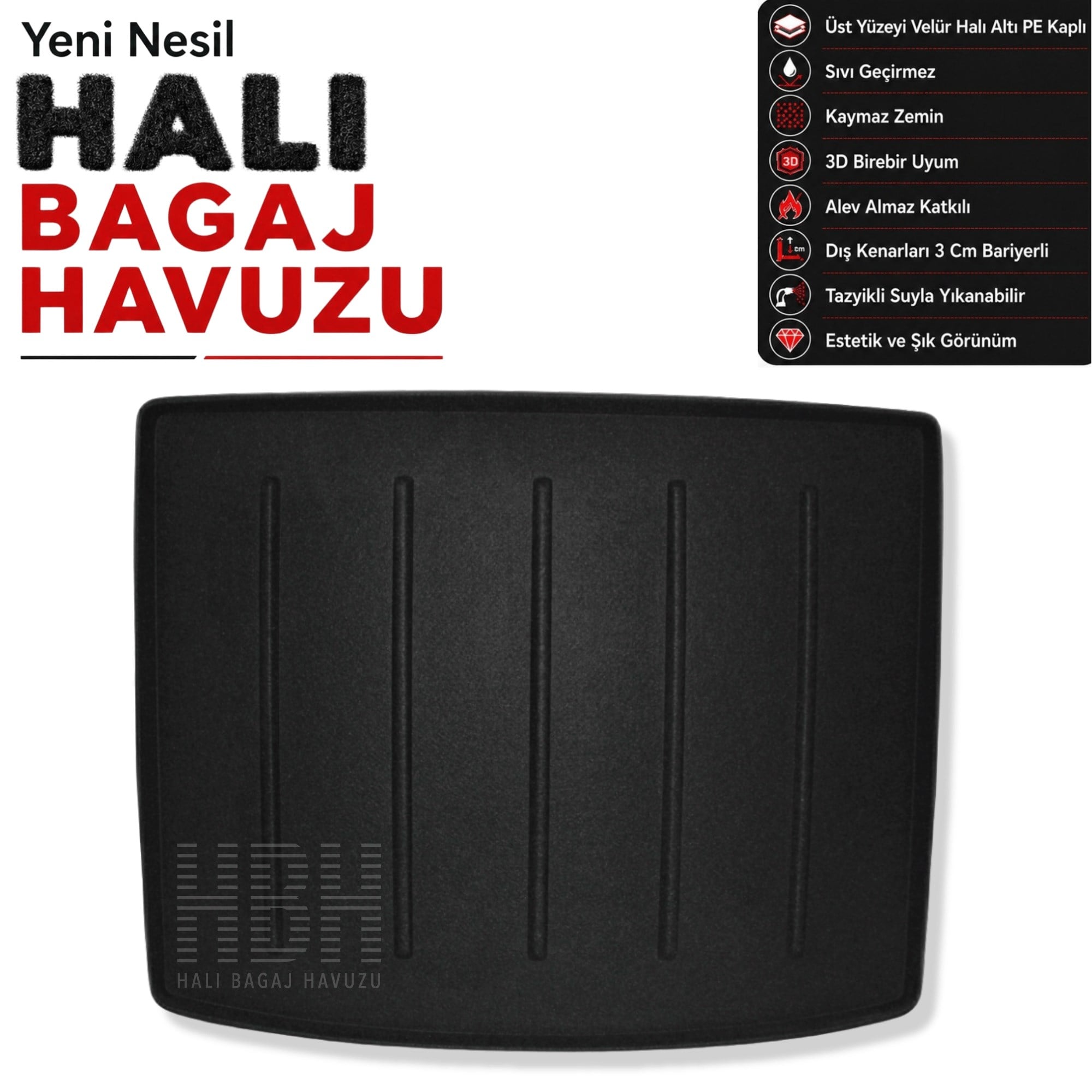 BYD Atto 3 Halı Bagaj Havuzu (2023 ve Sonrası)