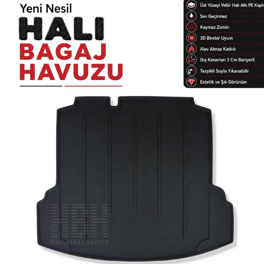 Vw Jetta Trendline Halı Bagaj Havuzu (2011-2020 Arası)