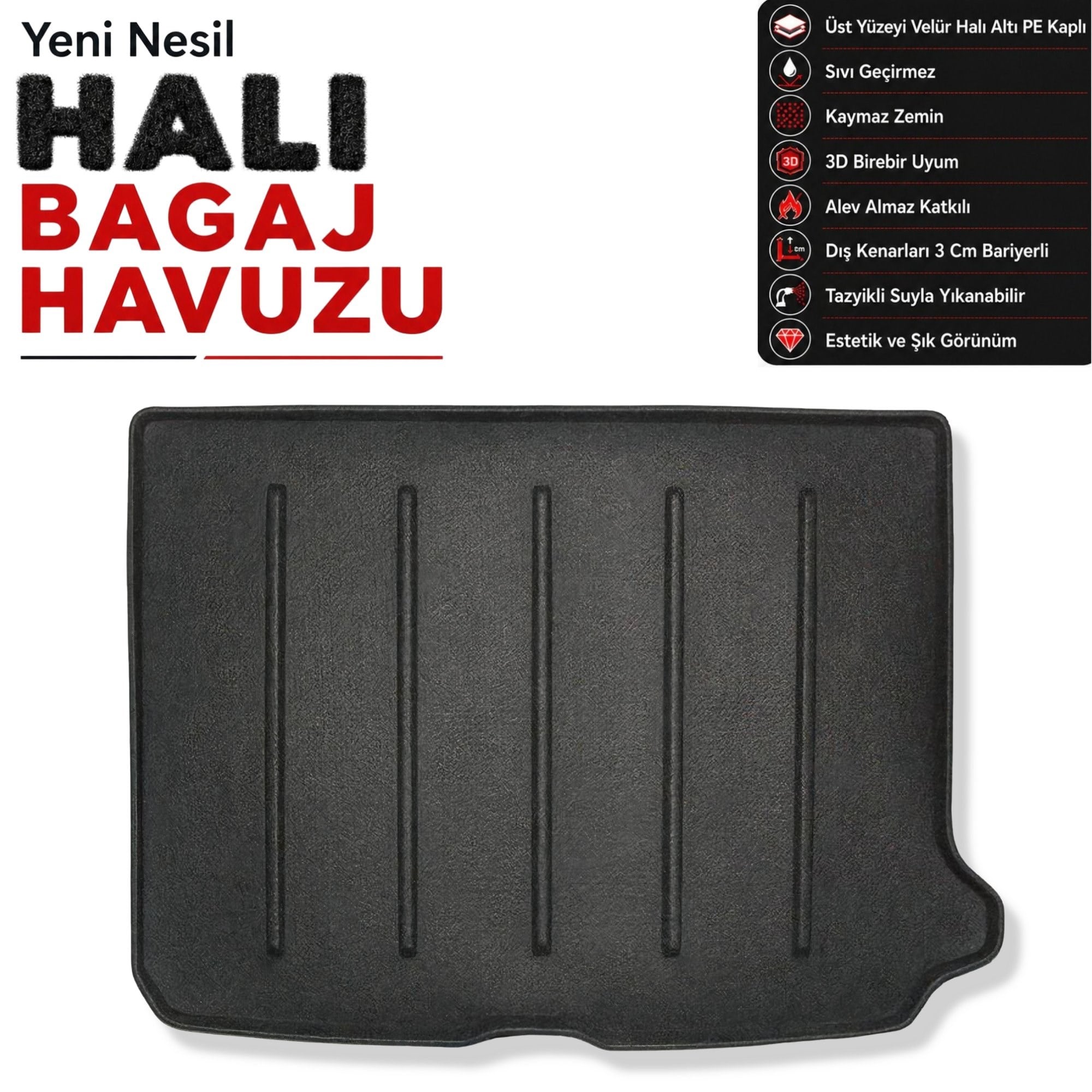 Audi Q2 Halı Bagaj Havuzu (2021 Sonrası)
