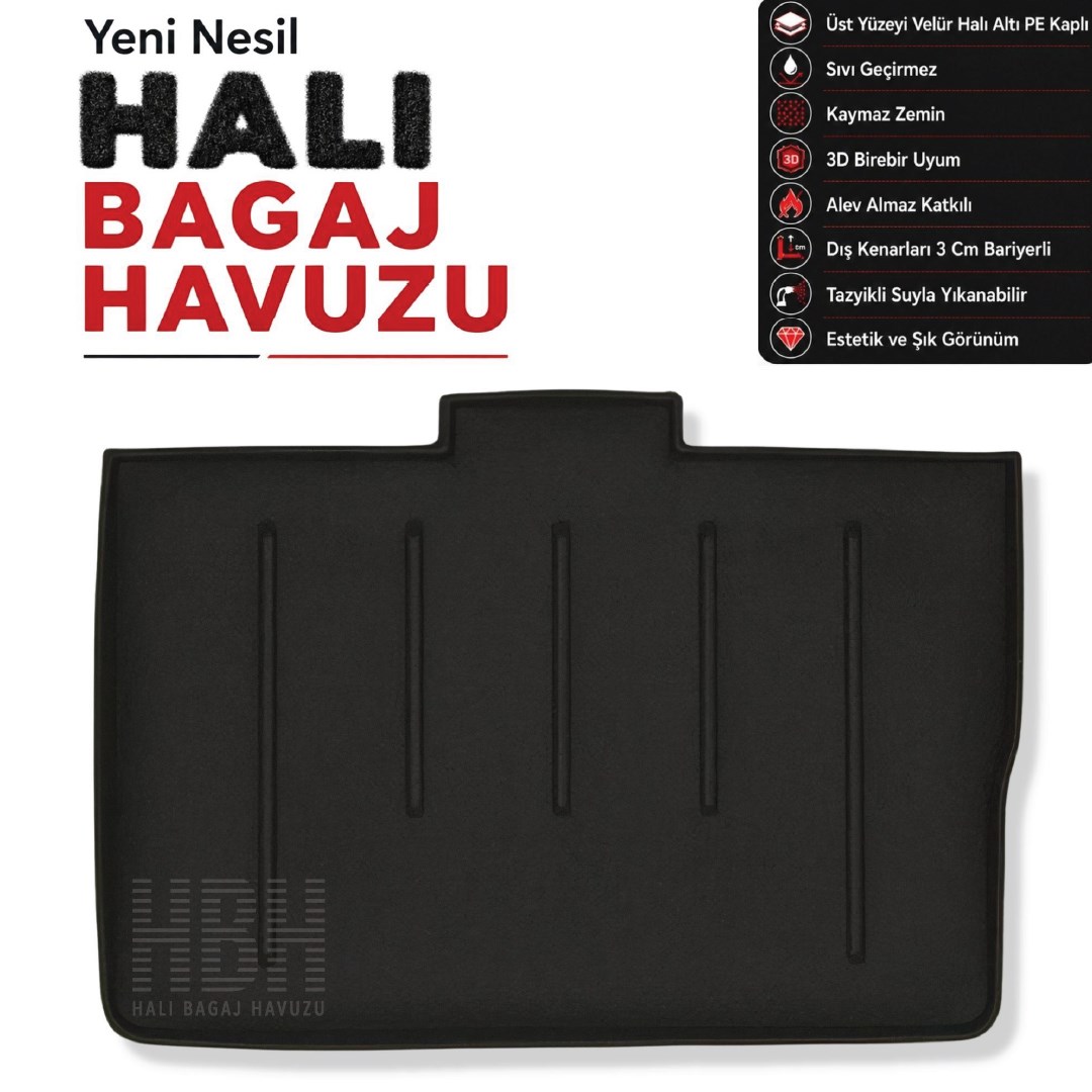 Opel Meriva Halı Bagaj Havuzu (2010-2017 Arası)