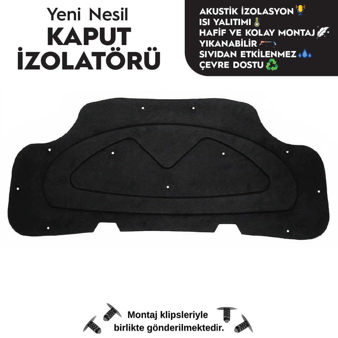 Mercedes GLB Kaput İzolatörü X247 (2020-2025 Arası)
