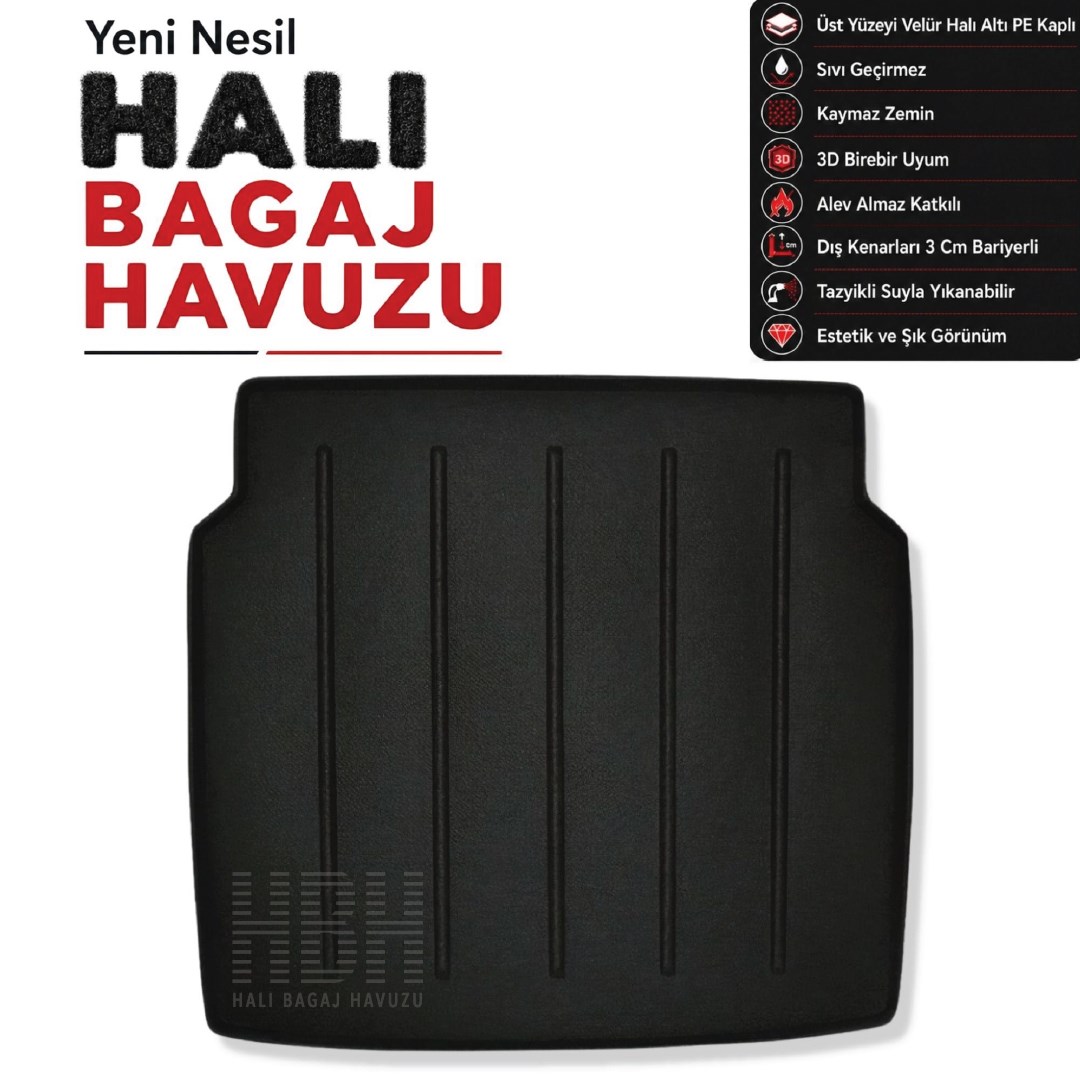 Renault Rafale Halı Bagaj Havuzu (2024 ve Sonrası)