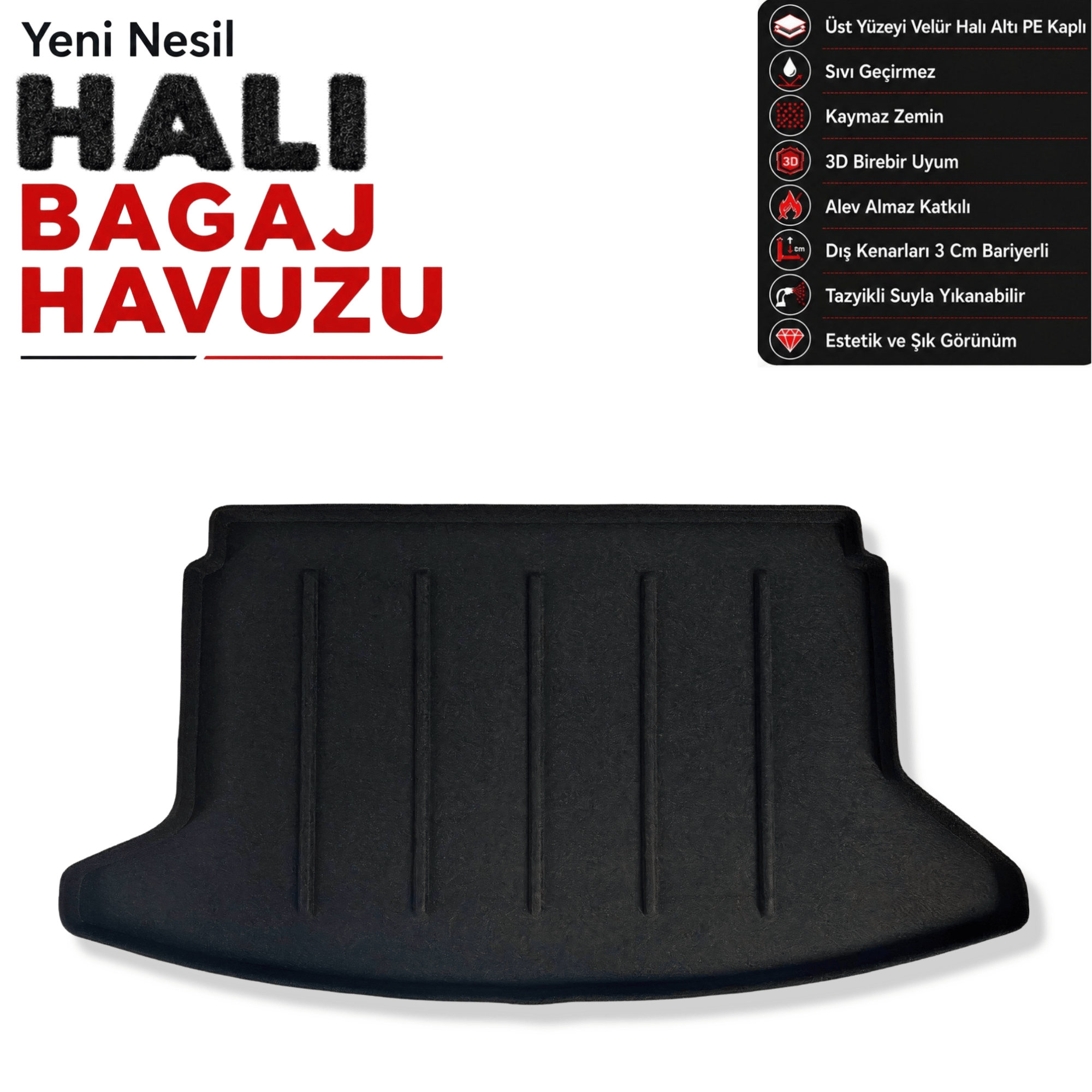 Kia Ceed Halı Bagaj Havuzu (2019-2022 Arası)