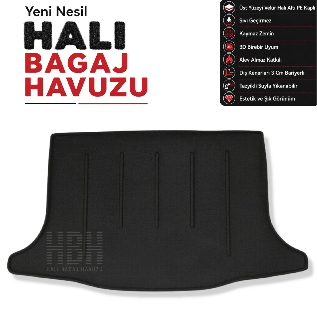 Nissan Pulsar Halı Bagaj Havuzu (2014-2019 Arası)