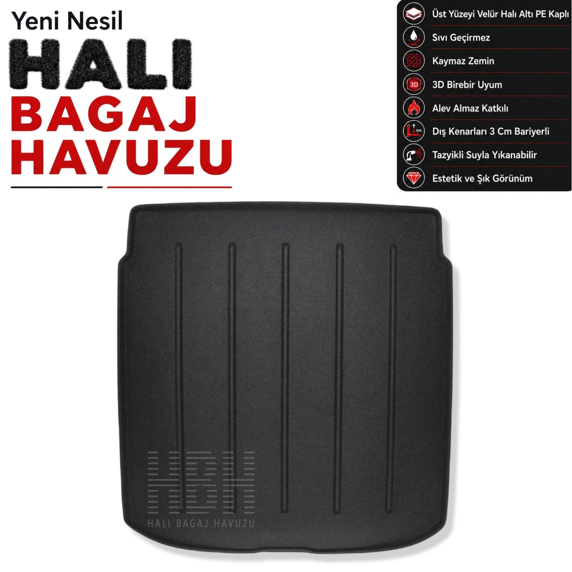 AUDI A5 HALI BAGAJ HAVUZU (2025 ve Sonrası)