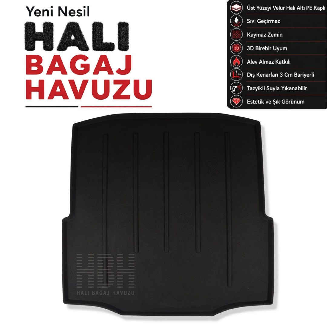 Skoda Superb Halı Bagaj Havuzu (2008-2014 Arası)