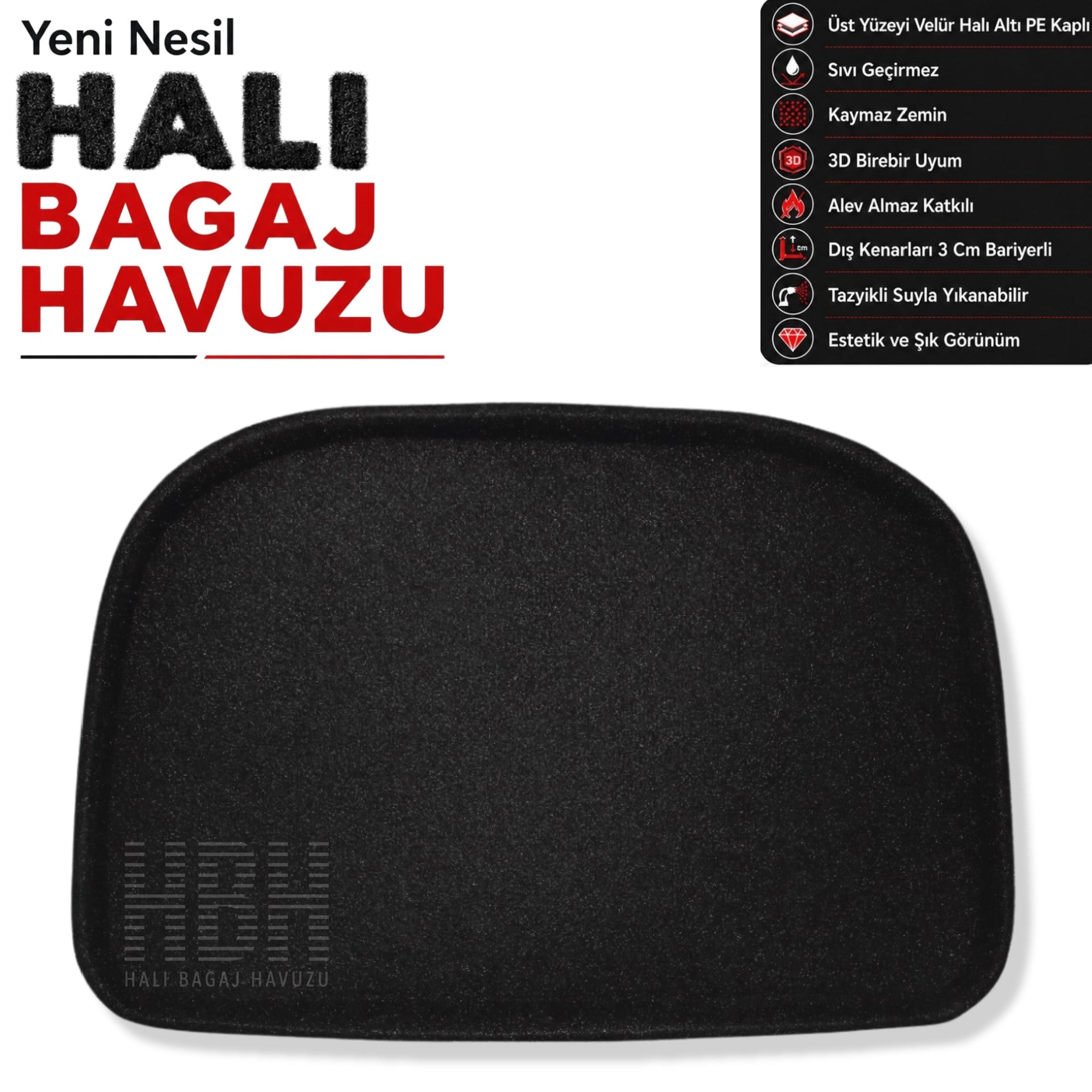 BYD Seal Sedan Halı Bagaj Havuzu (2024 ve Sonrası)