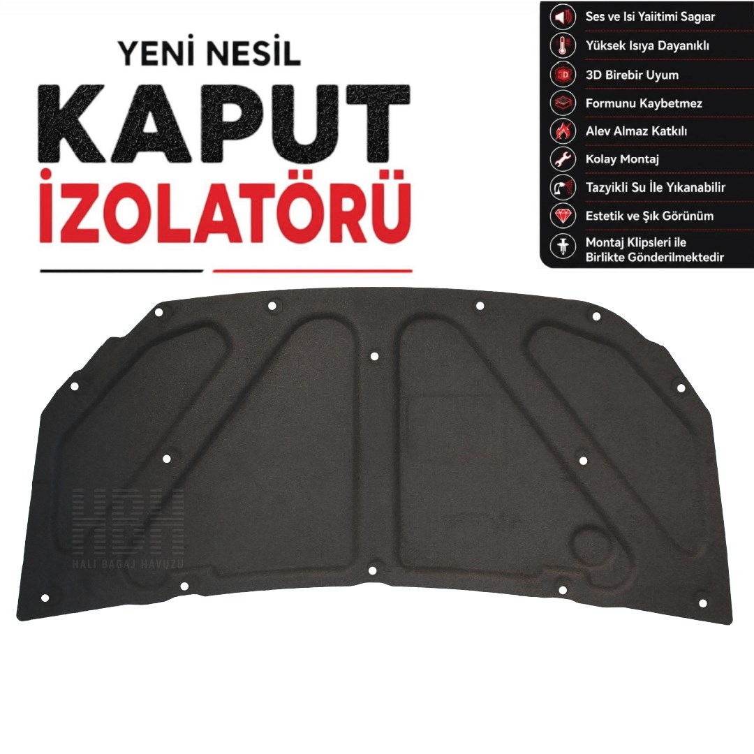 Hyundai Accent Era Kaput izolatörü (2006-2012 Arası)