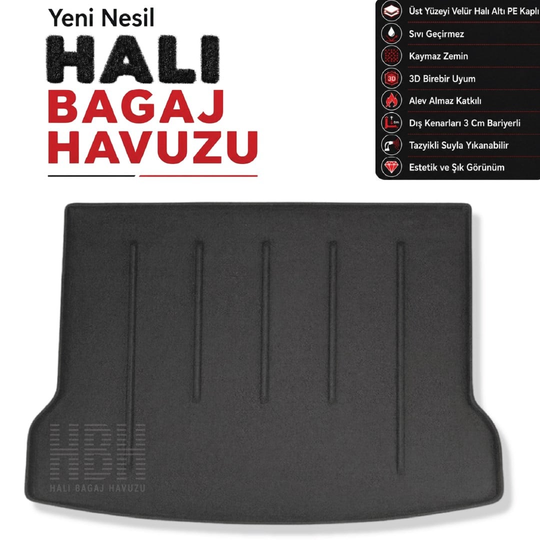 Mercedes GLA Halı Bagaj Havuzu (2014-2021 Arası) (X156)