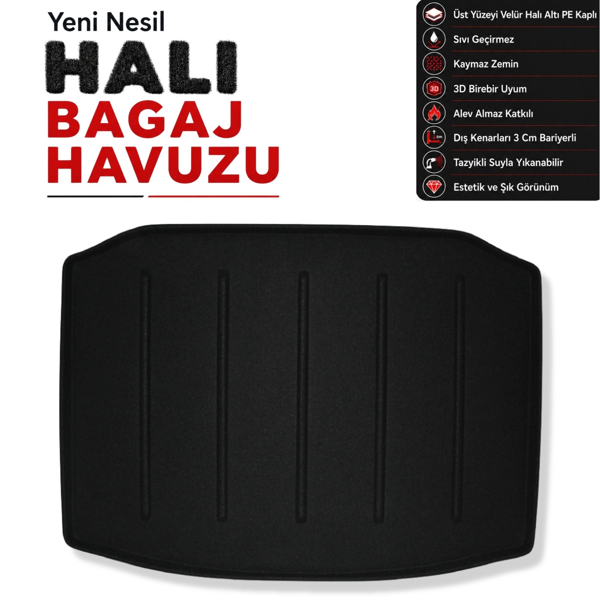 Cupra Leon Halı Bagaj Havuzu (2021-2023 Arası)