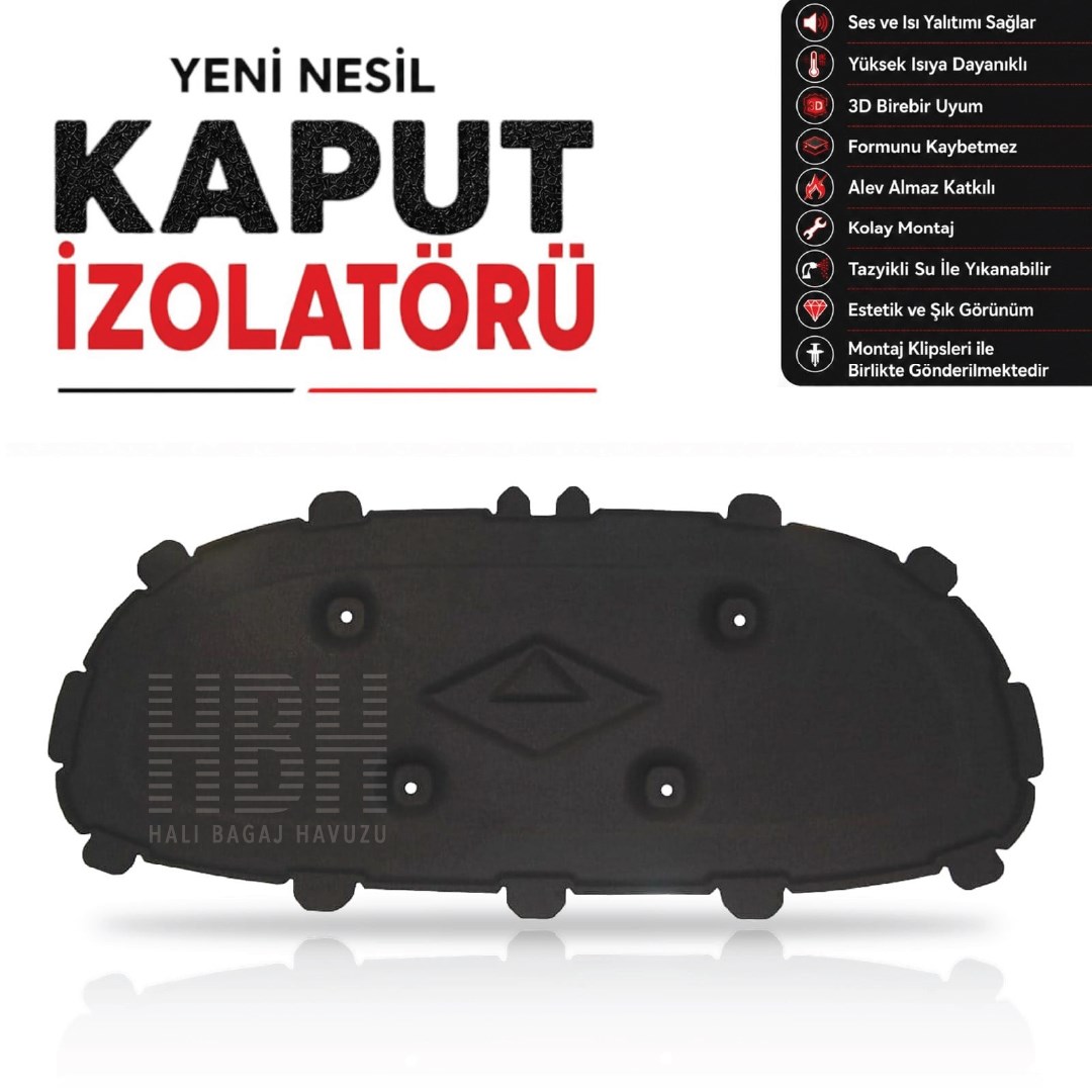 TOGG T10X Kaput İzolatörü 2023 ve Sonrası