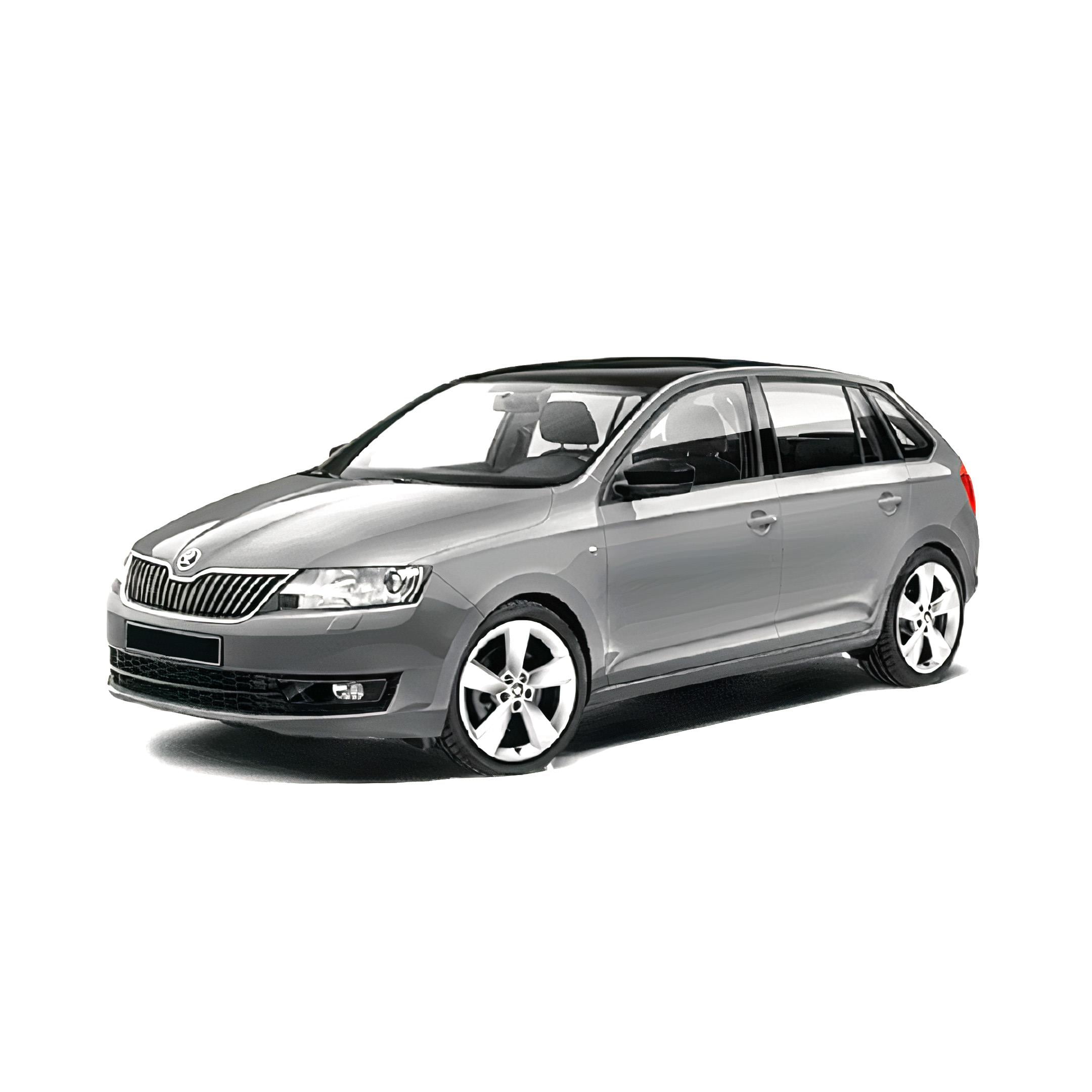 Skoda Rapid Spaceback Halı Bagaj Havuzu
