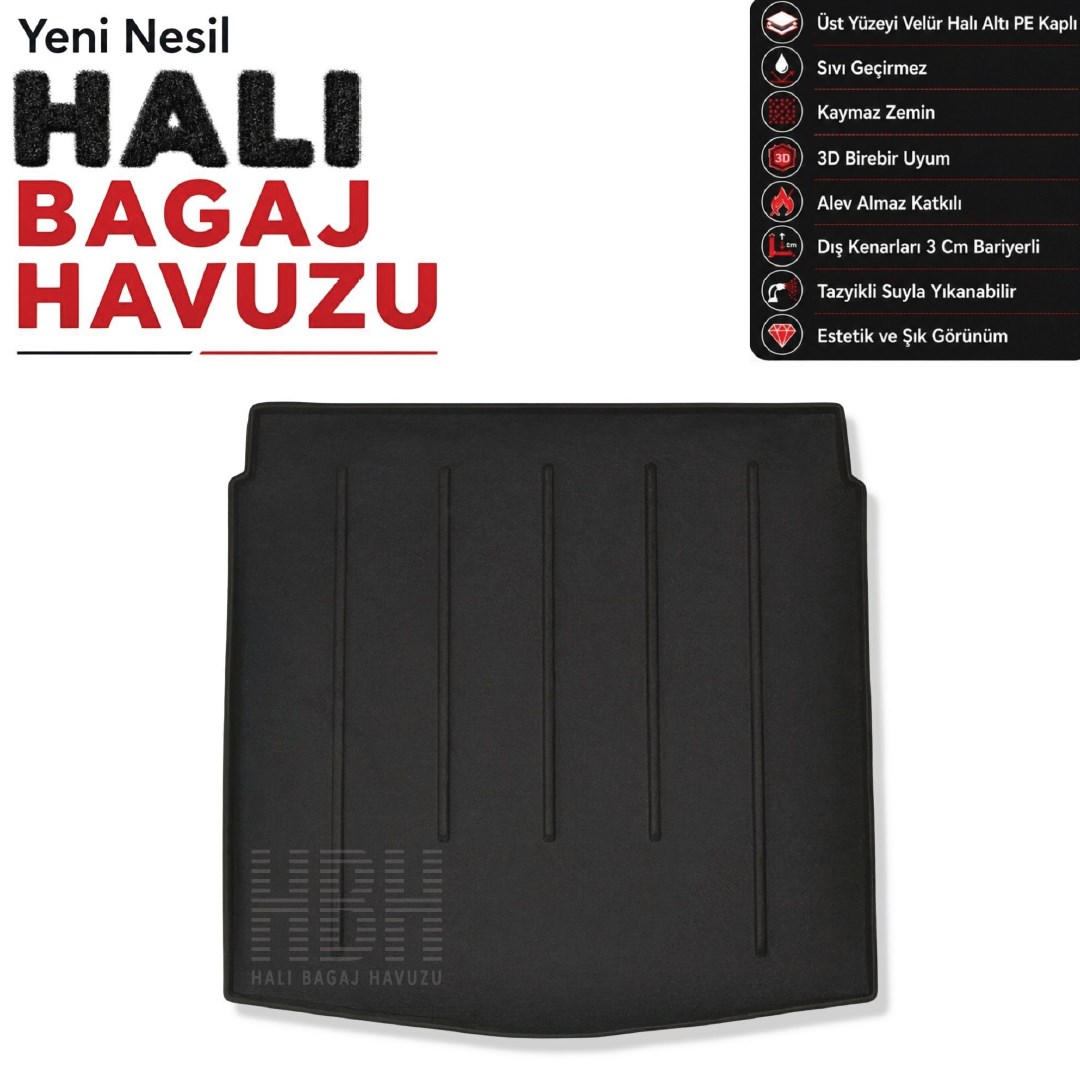 Mazda 3 Sedan Halı Bagaj Havuzu (2013-2018 Arası)
