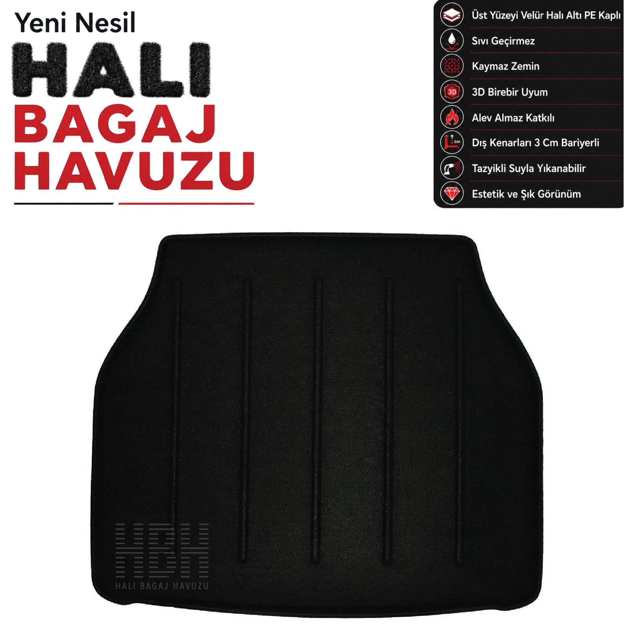 Jaguar XJ Halı Bagaj Havuzu (2009-2019 Arası)