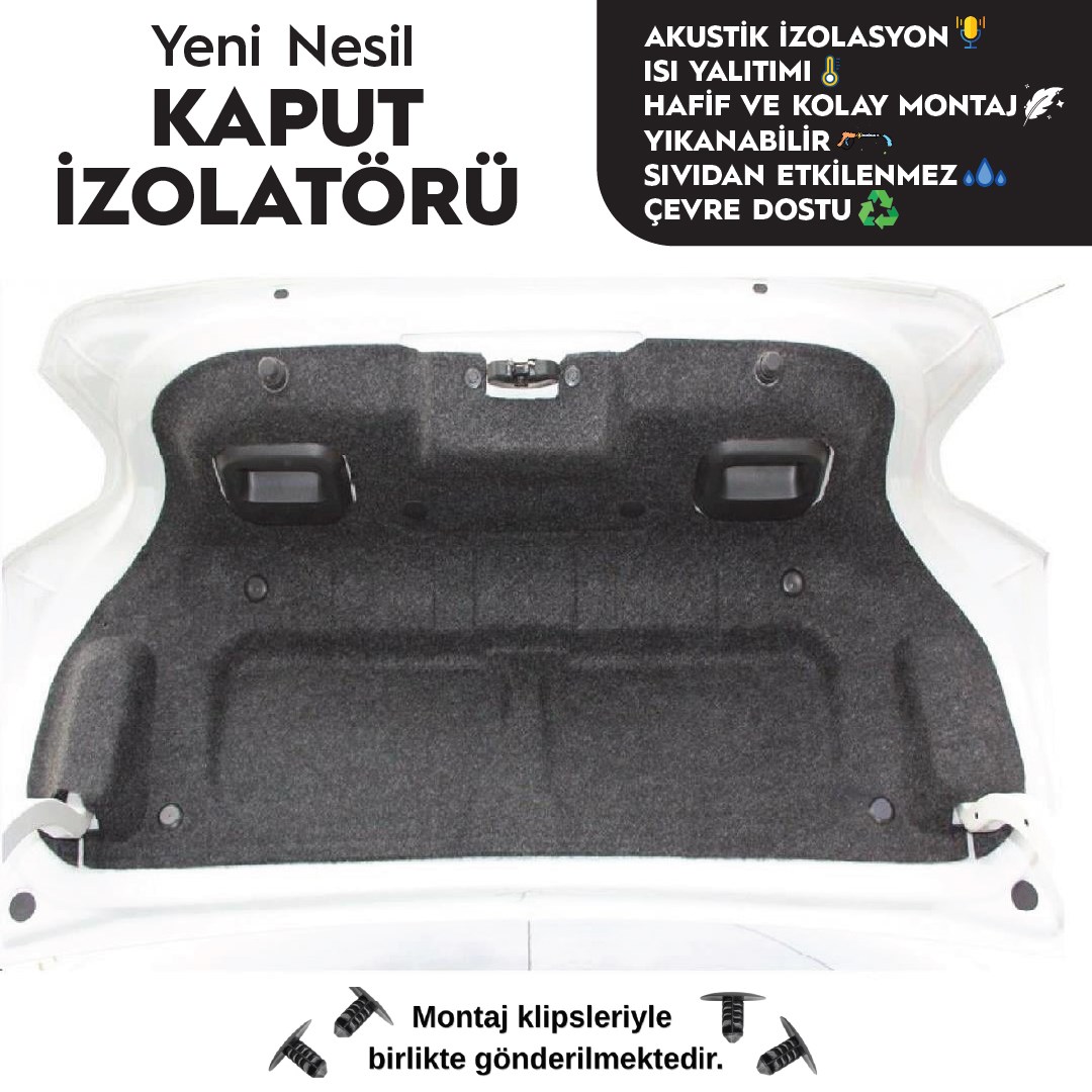 Citroen C Elysee Halı Bagaj Havuzu (2012 sonrası)