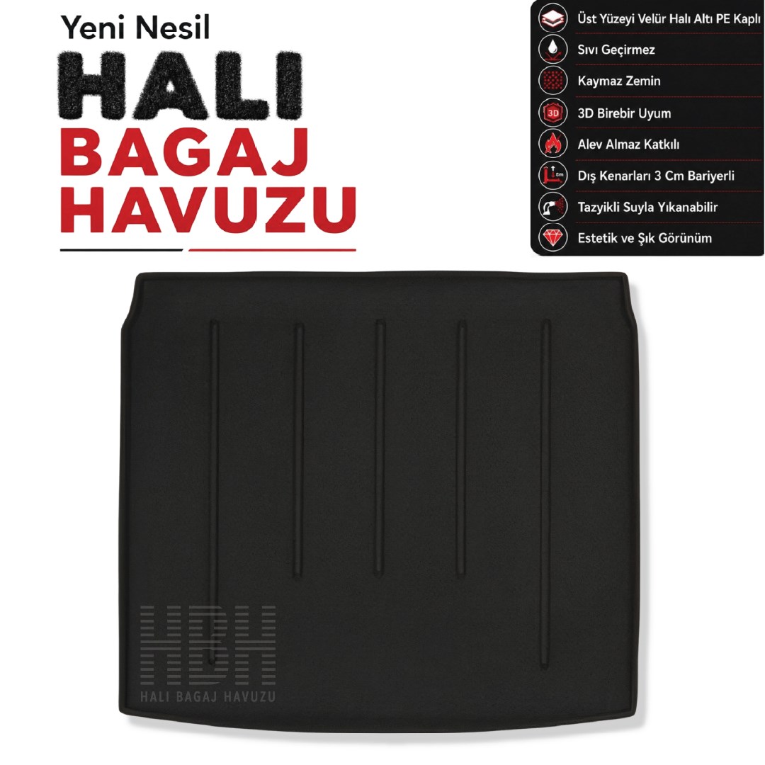 Peugeot 508 SW Halı Bagaj Havuzu (2018 ve Sonrası)