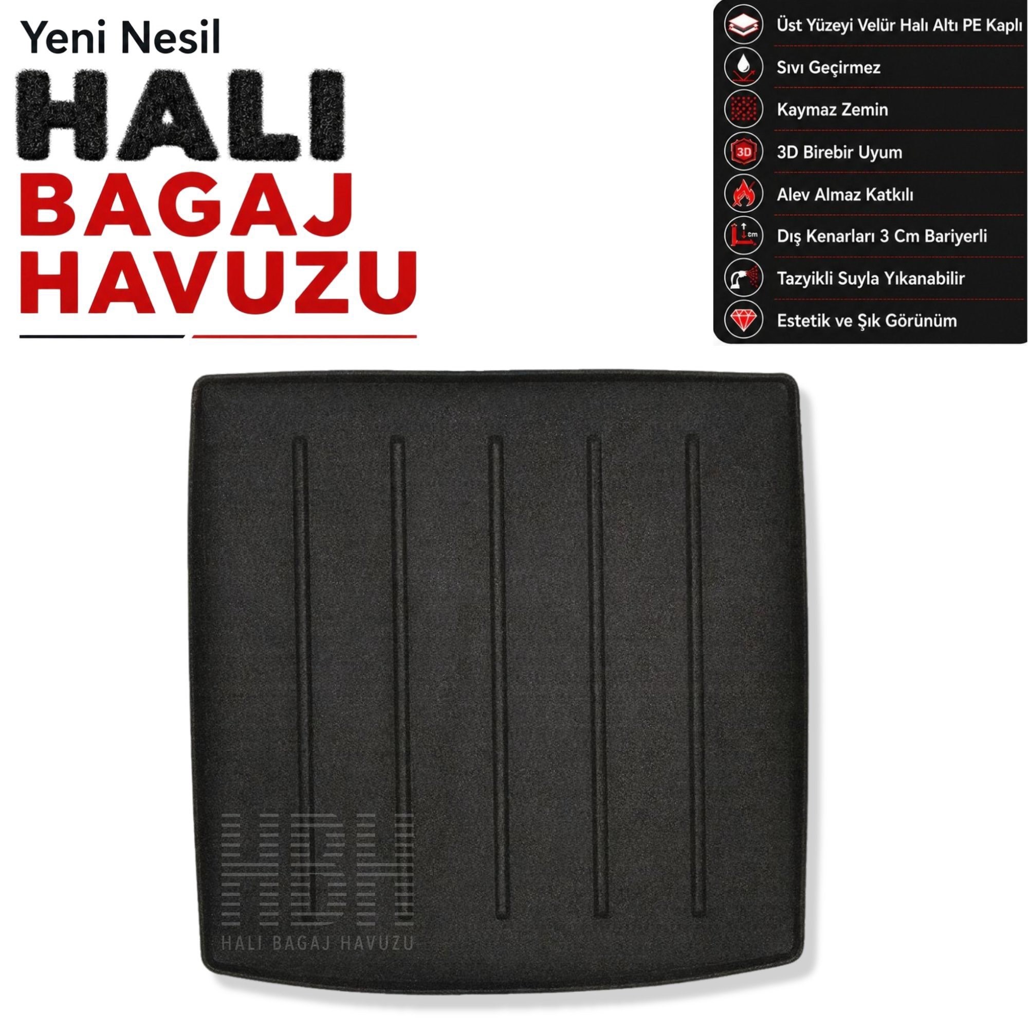 Audi Q5 Halı Bagaj Havuzu (2021 Sonrası)