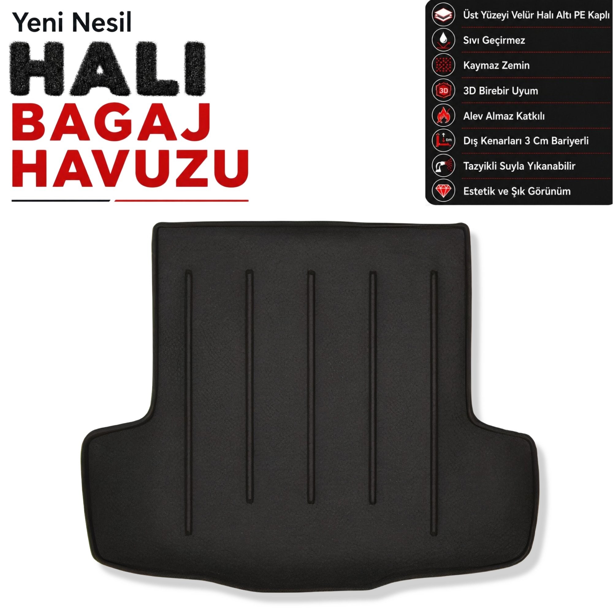 Fiat Linea Classic Halı Bagaj Havuzu (2006-2018 Arası)
