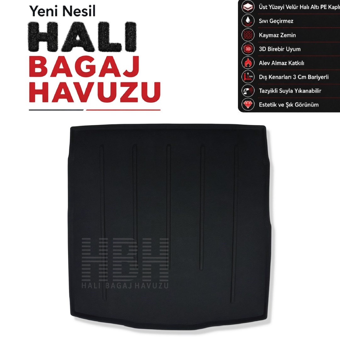 Vw Passat Halı Bagaj Havuzu (B8 - 2014-2023 Arası)