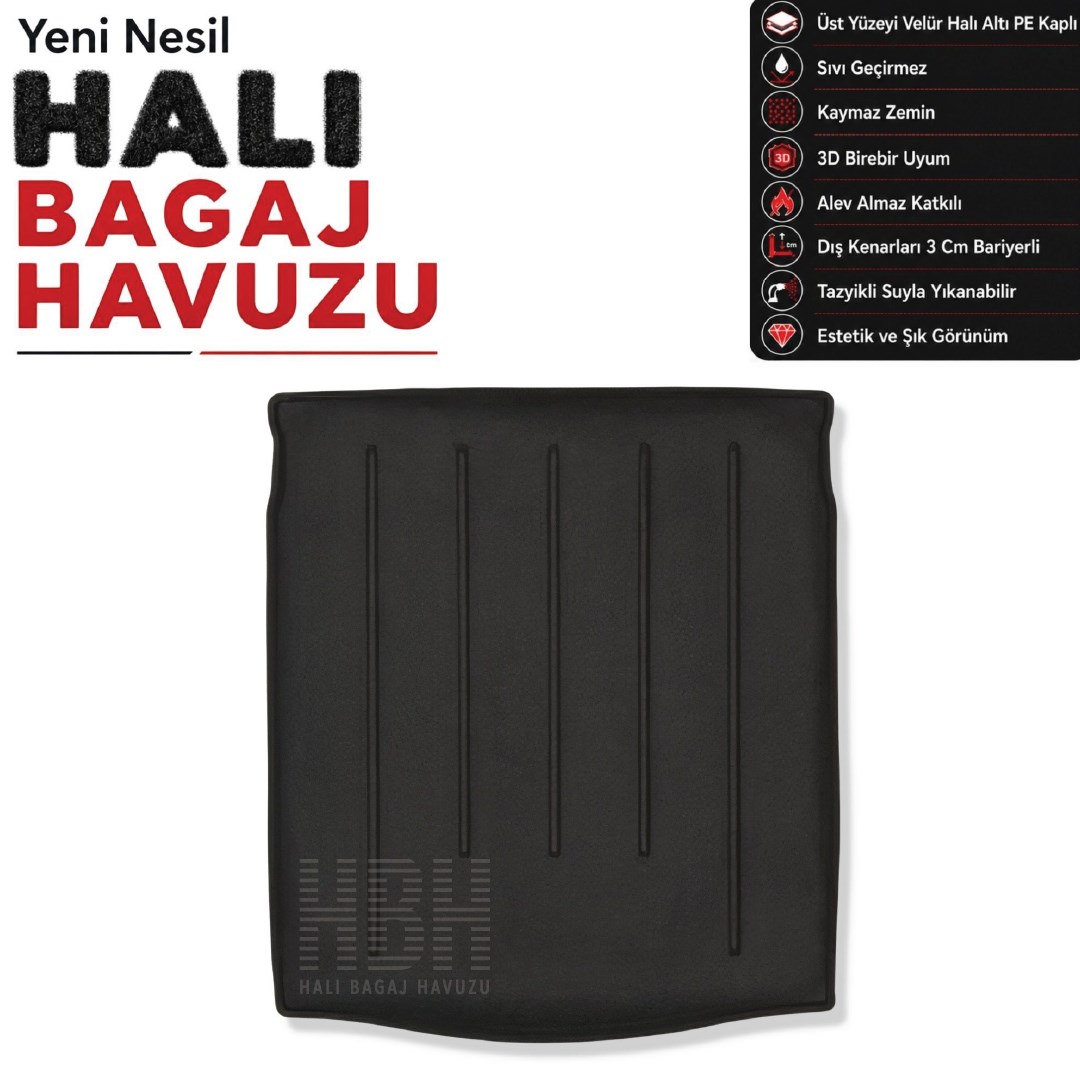 Mazda 6 Sedan Halı Bagaj Havuzu (2012-2024 Arası)