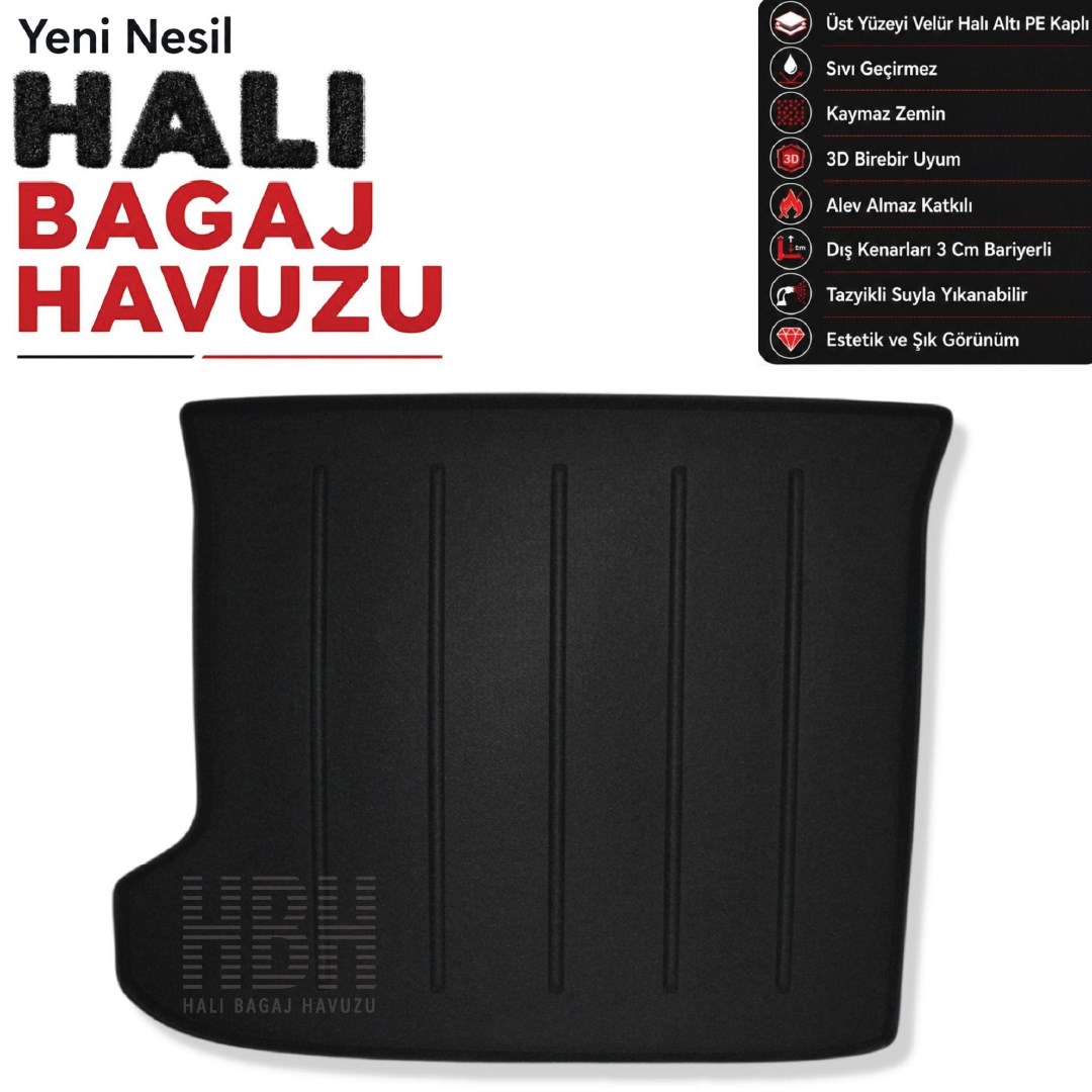 Kia Ev6 Halı Bagaj Havuzu (2023 ve Sonrası)