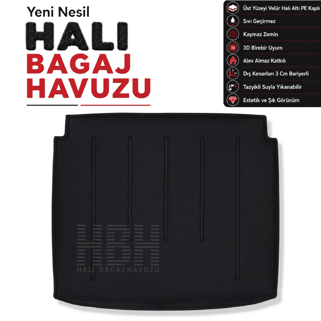 Vw Tiguan Trend Fun Halı Bagaj Havuzu (2017-2025 Arası)