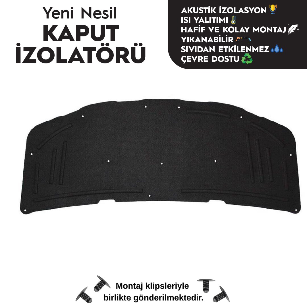 Mercedes A Serisi Sedan W177 Kaput İzolatörü (2019 Sonrası)