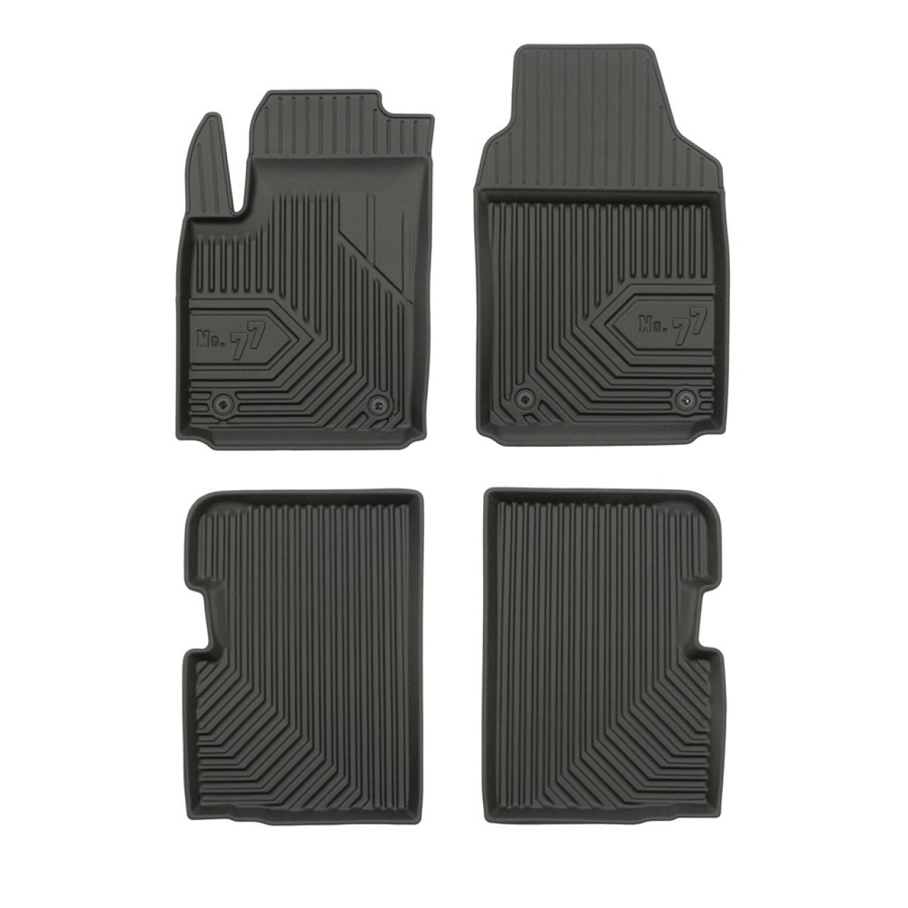 Fiat 500 Hatchback, Hibrit hariç 2007+ Sonrası Uyumulu Havuzlu Paspas