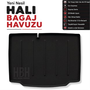 Renault Clio V HB Halı Bagaj Havuzu (2020-2025 Arası)