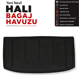 Opel Adam Halı Bagaj Havuzu