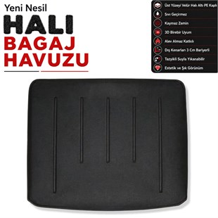 Fiat 500L Wagon Halı Bagaj Havuzu (2014 ve Sonrası)