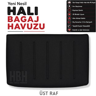 Renault Captur Halı Bagaj Havuzu (2021 Sonrası)
