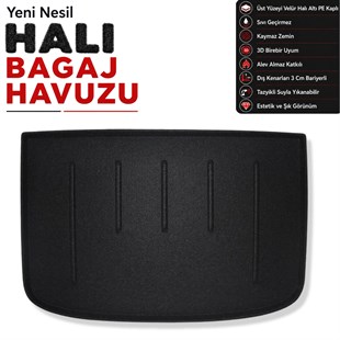 Audi A1 Sportback Halı Bagaj Havuzu (2010-2018 Arası)