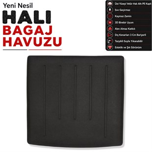 Dacia Duster 4x4 Halı Bagaj Havuzu (2014 Sonrası)