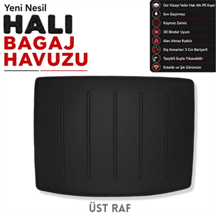 Kia EV3 Halı Bagaj Havuzu (2024 ve Sonrası)