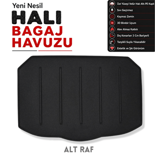Nissan Qashqai Halı Bagaj Havuzu (2022 ve Sonrası)