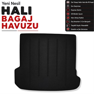 Audi Q7 Halı Bagaj Havuzu (2016-2024 Arası)