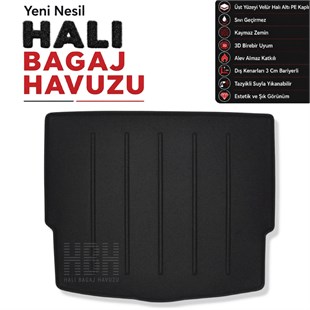 Nissan X-Trail Elektirikli (5 Kişilik) Halı Bagaj Havuzu (2022 ve Sonrası) 
