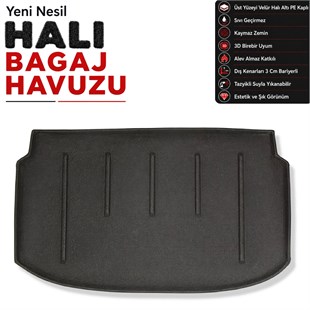 Chevrolet Aveo HB Halı Bagaj Havuzu (2011 Sonrası)