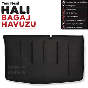 Hyundai i20 Halı Bagaj Havuzu (2009 - 2014 Arası)