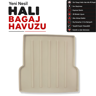 Mercedes EQS Halı Bagaj Havuzu (2023 Ve Sonrası) (V297)