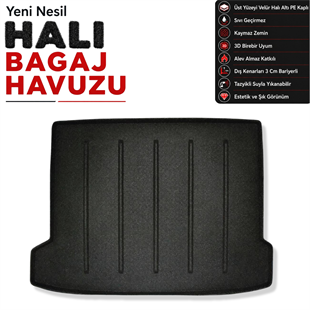 Chery Omoda 5 Halı Bagaj Havuzu  (2023 ve Sonrası)
