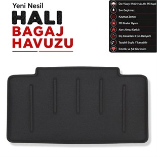 Mini Cooper 5 kapı Halı Bagaj Havuzu (2014-2018)