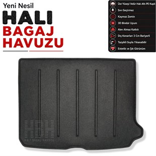 Audi Q2 Halı Bagaj Havuzu (2021 Sonrası)