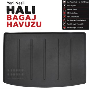 Renault Duster Halı Bagaj Havuzu Üst Raf (2024 ve Sonrası)