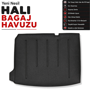 Citroen DS 4 Halı Bagaj Havuzu (2011-2015 Arası)