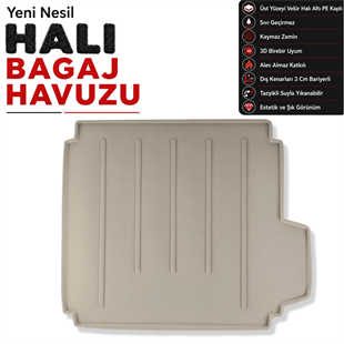 Land Rover Range Rover Halı Bagaj Havuzu (2013 ve Sonrası)