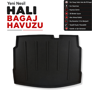 Nissan Qashqai J10 Halı Bagaj Havuzu (2007-2013 Arası)