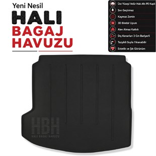 Renault Megane IV Sedan Halı Bagaj Havuzu (2016-2024 Arası)