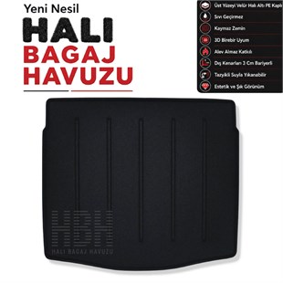 Toyota Corolla Cross Halı Bagaj Havuzu (2022 Sonrası)